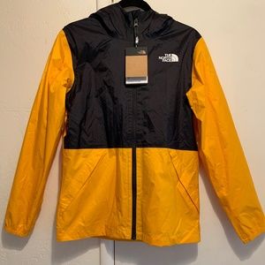 The North Face NWT rain jacket boys xl